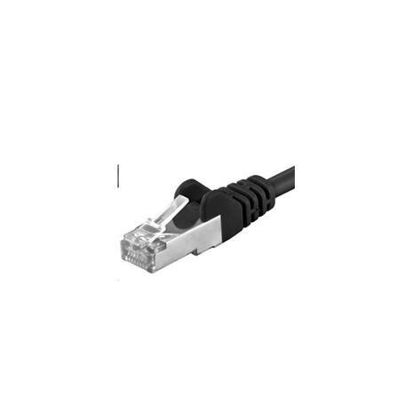 PREMIUMCORD Patch kabel CAT6a S-FTP, RJ45-RJ45, AWG 26/7 3m černá