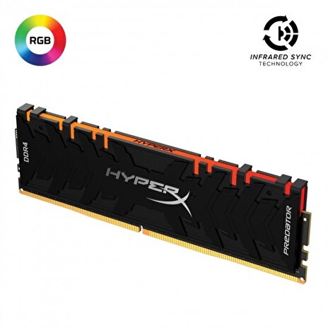 Kingston DDR4 8GB HyperX Predator DIMM 4000MHz CL19 XMP RGB