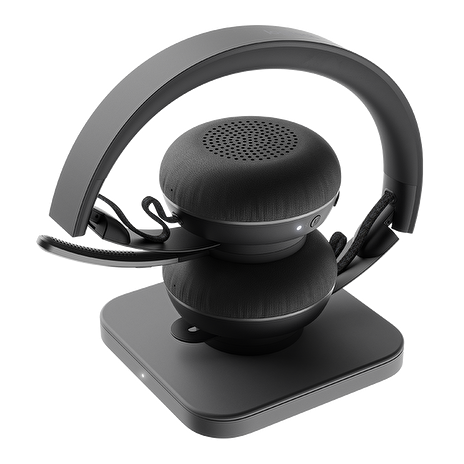 LOGITECH Zone Wireless Teams Bluetooth headset - GRAPHITE - BT - EMEA