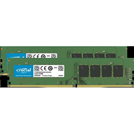 Crucial DDR4 32GB (2x16GB) DIMM 2666MHz CL19