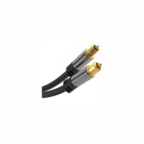 PremiumCord Kabel Toslink M/M, 6mm, 2m, černá