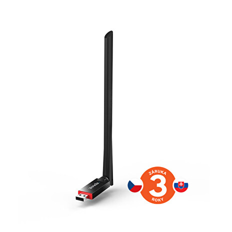 Tenda U6 - Wireless-N USB Adapter, 802.11b/g/n, 300Mbps, anténa 6 dBi