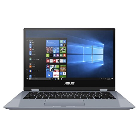 ASUS Vivobook Flip TP412FA - 14"/Touch/i3-10110U/8GB/256GB SSD/W10 Home in S Mode (G. Blue/Aluminum)