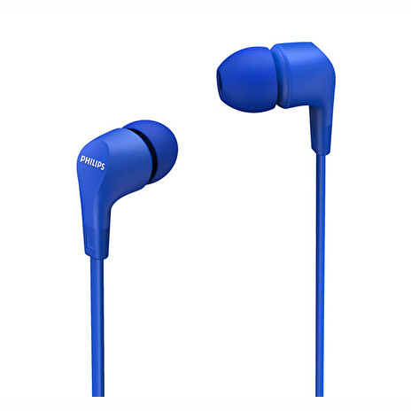 PHILIPS TAE1105BK/00 modrá sluchátka do uší s mikrofonem