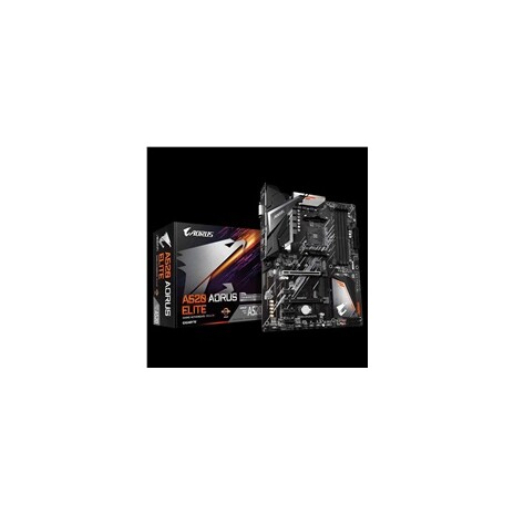 GIGABYTE MB Sc AM4 A520 AORUS ELITE, AMD A520, 4xDDR4, HDMI, DVI