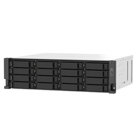 QNAP TS-1673AU-RP-16G (Ryzen V1500B 2,2GHz / 16GB RAM / 16x SATA / 2x 2,5GbE / 2x PCIe / 2x zdroj)
