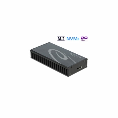 Delock Externí pouzdro pro M.2 NVMe PCIe SSD se SuperSpeed USB 20 Gbps (USB 3.2 Gen 2x2) USB Type-C™ samice