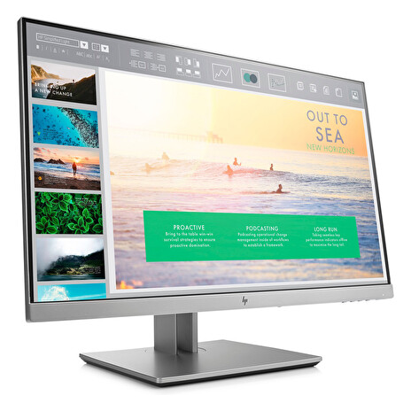 LCD HP EliteDisplay 23" E233; silver, B+