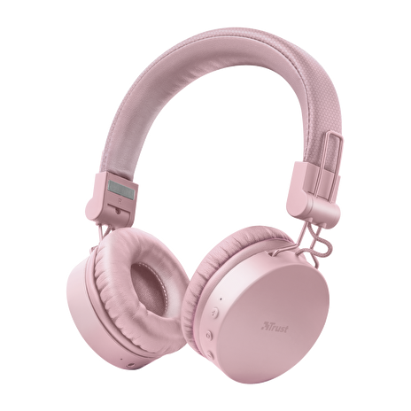 TRUST TONES WIRELESS HEADPHONES PINK