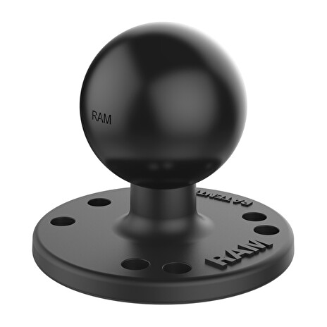 RAM Mounts kruhový adaptér s AMPS vzorem děr s kulovým čepem 1,5", RAM-202U