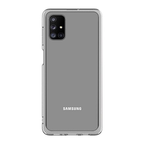 Samsung Poloprůhledný zadní kryt pro M51 Transparent