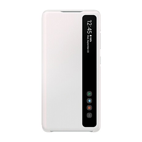 Samsung Clear View Cover Galaxy S20 FE White