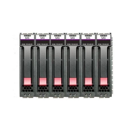 HPE MSA 14.4T SAS 10K SFF M2 6pk HDD Bdl