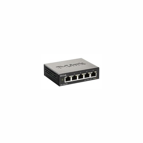 D-Link DGS-1100-05V2 5-port Gigabit Smart Managed switch, fanless
