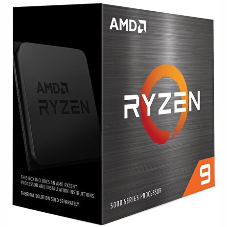 CPU AMD RYZEN 9 5950X, 16-core, 3.4 GHz (4.9 GHz Turbo), 72MB cache (8+64), 105W, socket AM4, bez chladiče