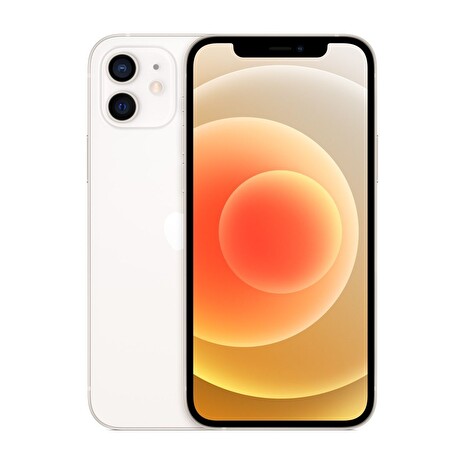 Apple iPhone 12 mini - Chytrý telefon - dual-SIM - 5G NR - 128 GB - CDMA / GSM - 5.4" - 2340 x 1080 pxelů (476 ppi) - Super Retina XDR Display (12 MP přední kamera) - 2x zadní fotoaparát - bílá