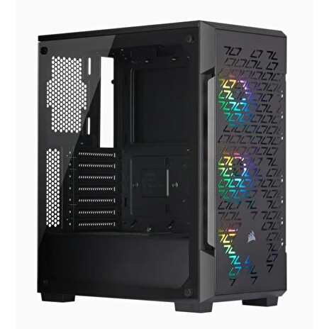 Corsair PC skříň CORSAIR iCUE 220T RGB Airflow Tempered Glass Mid-Tower Smart Case BlackCorsair PC skříň CORSAIR iCUE 220T RGB Air