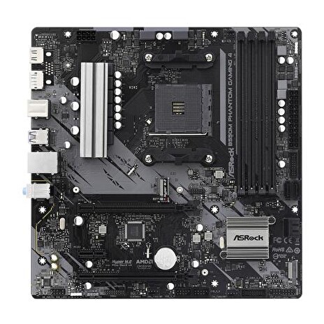 ASROCK MB B550M PHANTOM GAMING 4 (AM4, amd B550, 4xDDR4 4733, 4xSATA3, 7.1, HDMI +DPort, M.2, USB3.2, mATX)