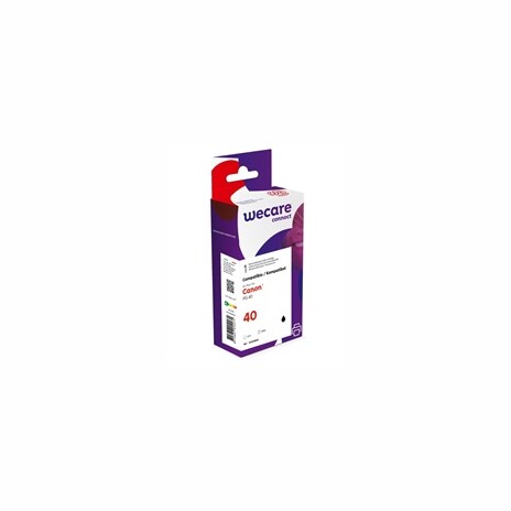 WECARE ARMOR cartridge pro CANON Pixma iP1600/2200, Mp 140/460 (PG-40) černá, 16 ml, 580 str