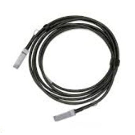 Mellanox® Passive Copper cable, IB EDR, up to 100Gb/s, QSFP28, 5m, Black, 26AWG