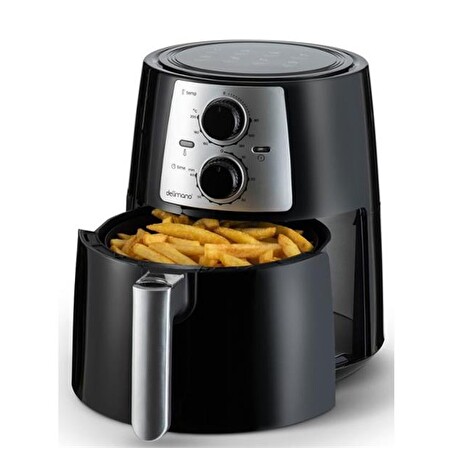 Fritéza DELIMANO AIR FRYER PRO BLACK