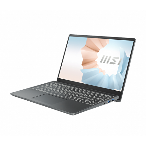 MSI Modern 14" FHD/i7-1165G7/16/512/MX450/W10H šed