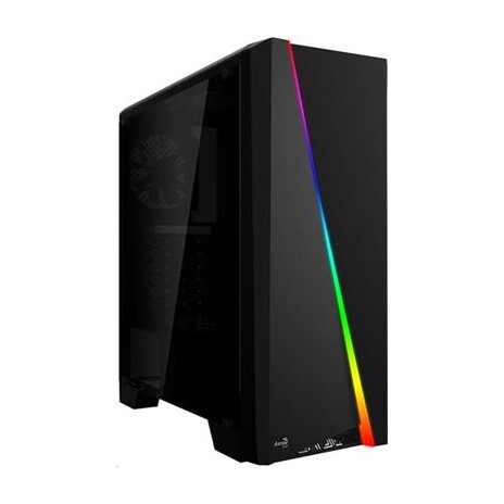Aerocool MLG Cylon skříň ATX, černá, bez zdroje