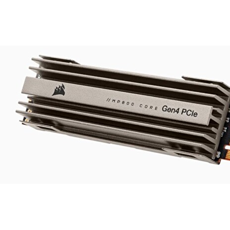 Corsair SSD 4TB MP600 CORE NVMe PCIe M.2 Gen4 3D QLC (č/z: 4950/3950MB/s; 630/580K IOPS)