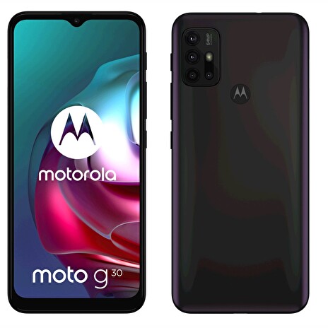 Motorola Moto G30 6+128GB DS GSM tel. Phantom Black