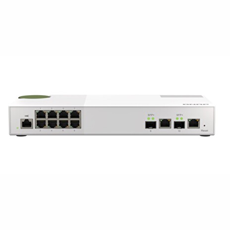 QNAP managovatelný switch QSW-M2108-2S (8x 2,5GbE RJ45 a 2x 10GbE SFP+)