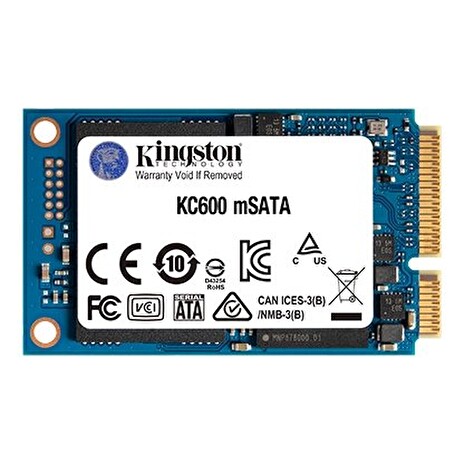 256GB SSD KC600 Kingston mSATA
