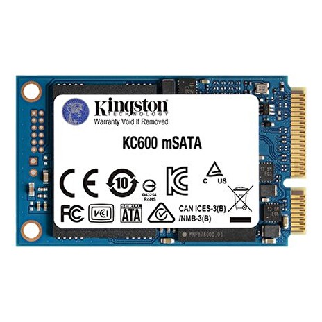 512GB SSD KC600 Kingston mSATA