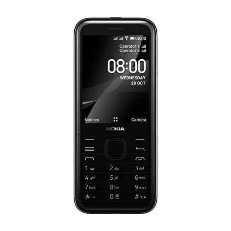 Nokia 8000 4G Dual SIM Black
