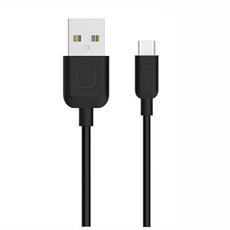 USAMS SJ099 Datový Kabel Type C U Turn Black