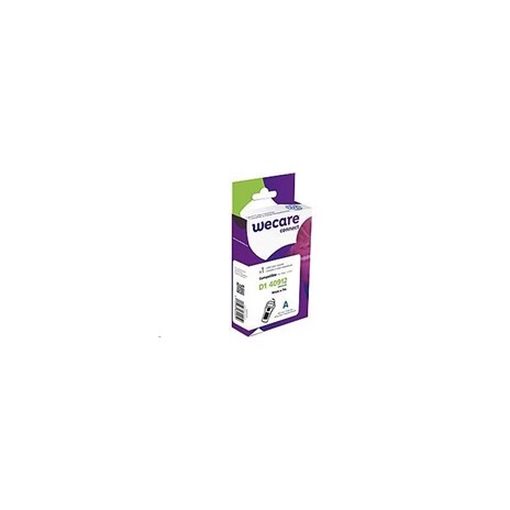 WECARE ARMOR páska pro DYMO S0720690, modrá/bílá, 9mm x 7m