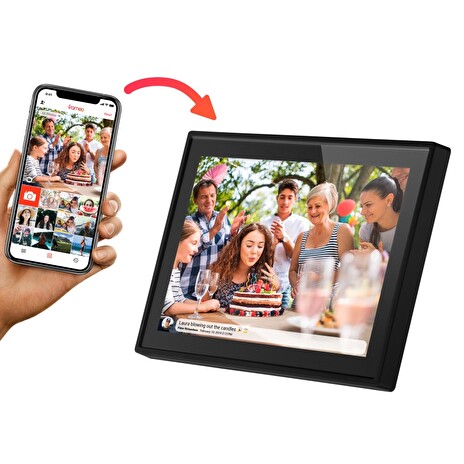 Braun DigiFRAME 1018 WiFi (10,1", 1280x800px, 16:10 IPS, 8GB)