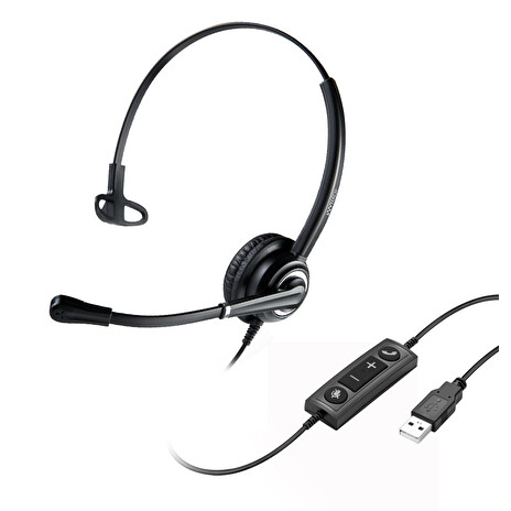 WELL Mairdi MRD-612 USB, náhlavka, jednoušní