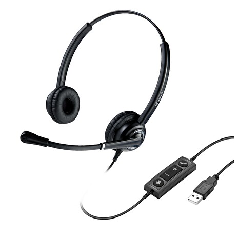 WELL Mairdi MRD-612D USB, náhlavka, dvouušní