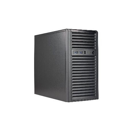 SUPERMICRO Mid-Tower 4x 3,5" fixed HDD, 2x 5,25", 1x external 3,5", 400W (80PLUS Gold)