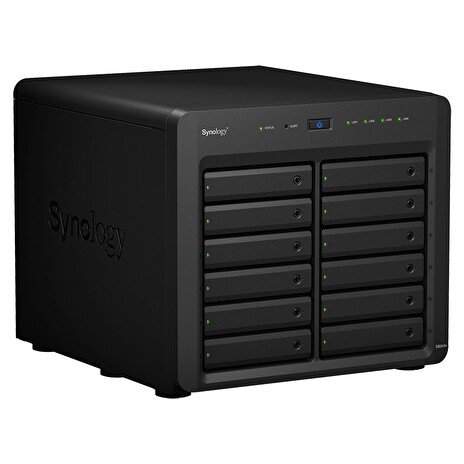 Synology DiskStation DS2419+II 12-bay NAS, CPU QC Atom C3538 64bit, RAM 4GB, 2x USB 3.0, 1x exp.port, 4x GLAN