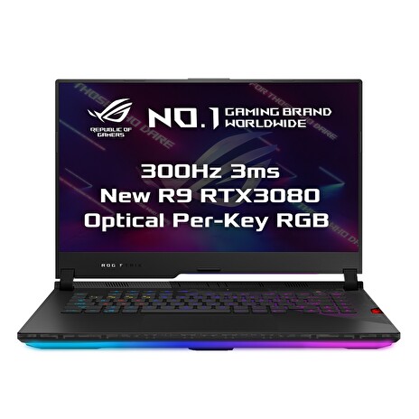 ASUS ROG Strix SCAR 15 G533QS-HF156T R9-5900HX/16GB/1TB SSD/RTX3080/15,6" FHD/300Hz/IPS/2r Pick-up & Return/Win10/černý