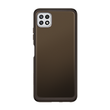 Samsung Poloprůhledný zadní kryt A22 5G Black
