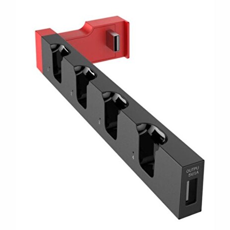iPega 9186 Charger Dock pro N-Switch a Joy-con Black/Red