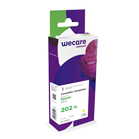 WECARE ARMOR ink kompatibilní s EPSON C13T02H440,žlutá/yellow
