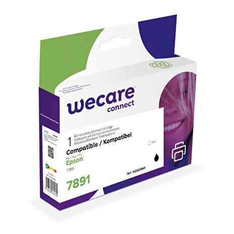 WECARE ink pro EPSON C13T78914010,černá/black