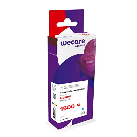 WECARE ARMOR ink kompatibilní s CANON PGi-1500XLC, modrá/cyan