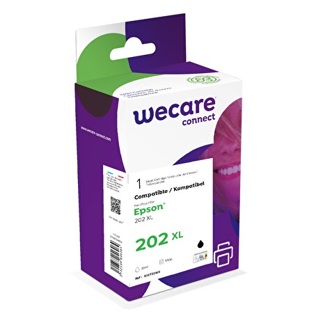 WECARE ARMOR ink kompatibilní s EPSON C13T02G140,černá/black