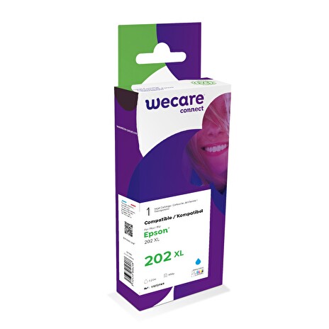 WECARE ARMOR ink kompatibilní s EPSON C13T02H240,modrá/cyan