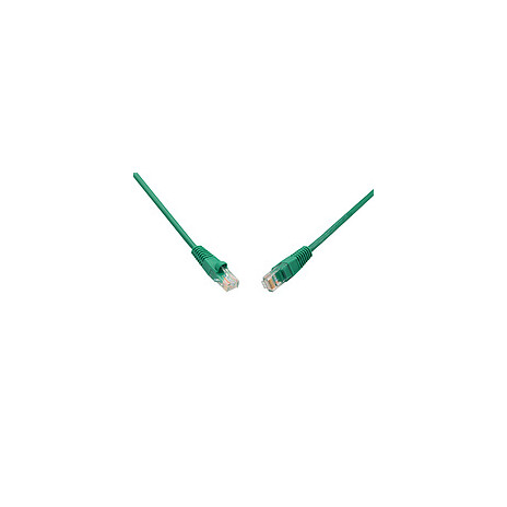SOLARIX patch kabel CAT5E UTP PVC 3m zelený