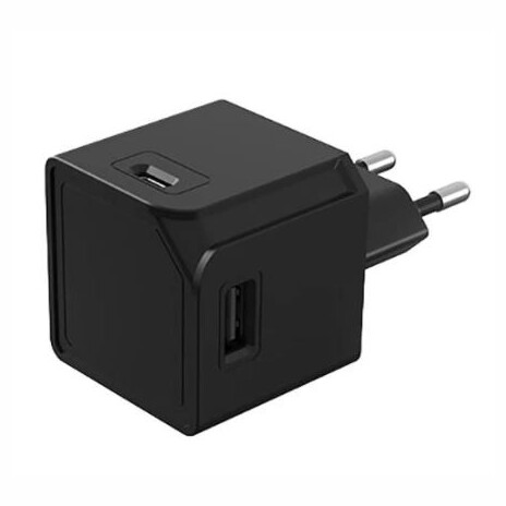 Zásuvka PowerCube USBcube ORIGINAL A+C Black (2x USB-A, 2x USB-C, 3A)